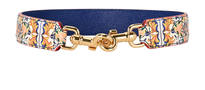 Dolce & Gabbana Bag Strap, &pound;220, Accessories, Blue/Orange/Yellow, Leather, Front view